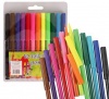 Bulk Pack 8 x Felt Tip Pens In A Wallet - 12 Colours Photo