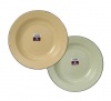 Bulk Pack 8 x Enamel Soup Plate Plain - 26cm Photo