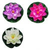 Artificial Floating Lilies x3 Photo