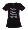 Mother Mommy Mama Mom Black Round Neck T-Shirt Photo