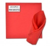 Bulk Pack 8 x 2Ply Solid Serviettes 33cm 20 Piece - Red Photo