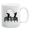 Time To Fish White Mug Photo
