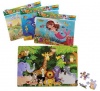 Bulk Pack 4 x Educational Jigsaw Puzzle 48 Pieces - Assorted Photo