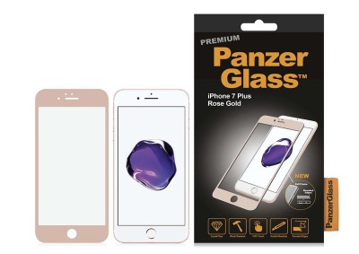 Photo of PanzerGlass Tempered Glass for iPhone 7 Plus - Rose Gold Premium