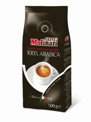 Caffe Molinari 100 Arabica Coffee Beans