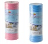 Bulk Pack 4 x Cleaning Cloth Roll 30'S 50cm x 22cm - Pink & Blue Photo