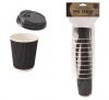 Bulk Pack 4 x Paper Picnic Cups Pack Of 10 With 250ml Lids Photo