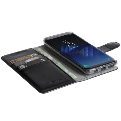 Krusell Ekero FolioWallet 2 in 1 Cover for Samsung S8 Black