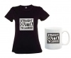 Straight Outta The Classroom Black T-Shirt And Mug Combo Photo