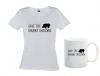 Save The Chubby Unicorn White T-Shirt And Mug Combo Photo