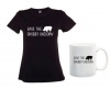 Save The Chubby Unicorn Black T-Shirt And Mug Combo Photo