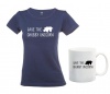 Save The Chubby Unicorn Navy T-Shirt And Mug Combo Photo