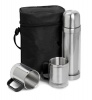Eco - Silver Admiral Flask & Mug Set - 500ml Photo