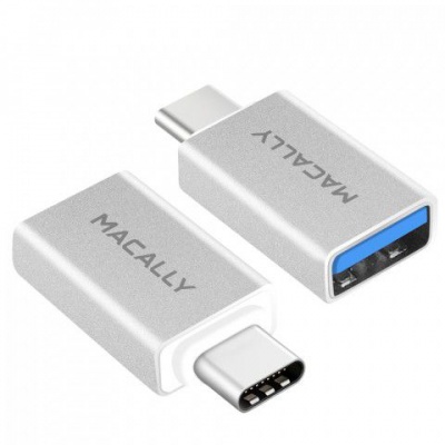 Photo of Macally USB-C to USB A Fem mini Adapter - 2 pack