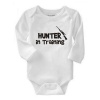 Daddy's Hunting Buddy Long Sleeve Baby Grow Photo