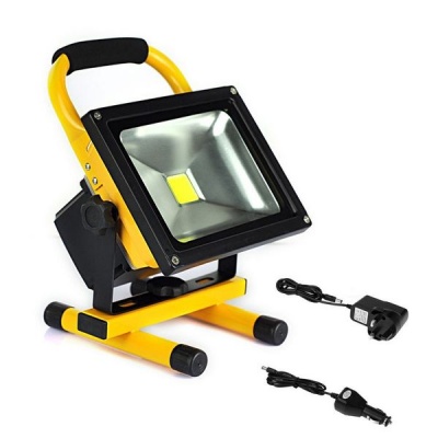 Photo of 20W Rechargeable Led Flood Light With Wall And Car Chargers