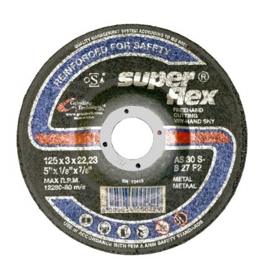 Superflex Steel Cutting Disc 125cm