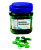 Teachers First Choice Counters 22mm Transparent Green Photo