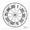 Teachers First Choice Swap Plus Spin Insert Fraction Decimal Photo