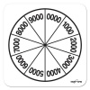 Teachers First Choice Swap Plus Spin Insert Place Value 0000 - 9000 Photo