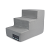 Woof Stairs 3-Step Dog Steps - Light Grey Photo