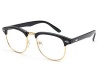 Vintage Classic Half Frame Clear Lens Glasses Photo