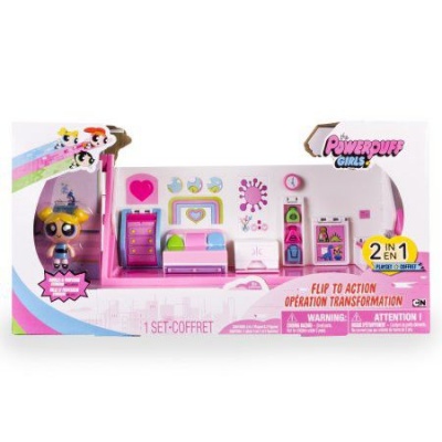 Photo of Power Puff Girls DLX Action Playset 2" Doll - Bedroom and Lab