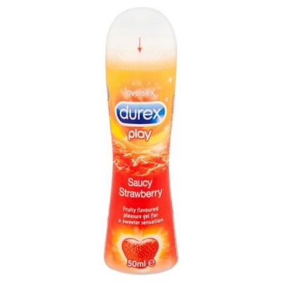 Photo of Durex 50ml Play Flavoured Lubricant Saucy Strawberry