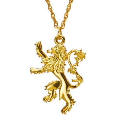 Photo of Game of Thrones Sterling Silver GP Lannister Pendant