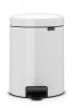 Brabantia - New Icon Pedal Bin - 5 Litre White Photo