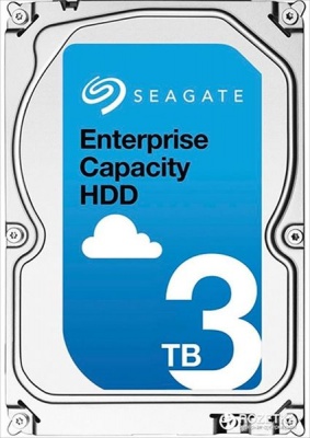Photo of Seagate Enterprise Capacity 3.5 HDD - SAS 6GB/s 3TB 7200RPM 128MB Cache - No Encryption