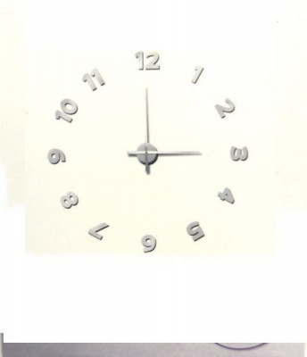 Photo of Pamper Hamper - Large Silver DIY Wall Clock