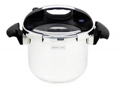 Photo of Royalty Line Heavy Duty Pressure Cooker - 4L Stainless Steel