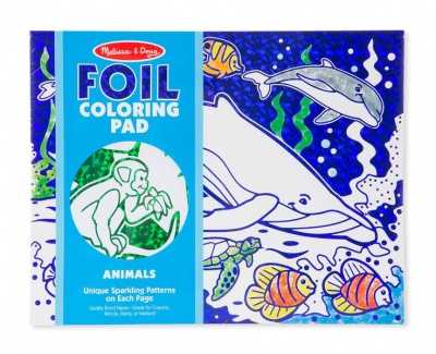 Photo of Melissa Doug Melissa & Doug Foil Colouring Pad - Animals