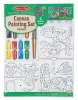Melissa & Doug Canvas Painting Set - Animals Photo