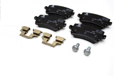 Photo of Volkswagen Original replacement rear brake pad set for Polo 6R