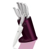 Berlinger Haus - Knife Set With Stand - Dark Purple Photo