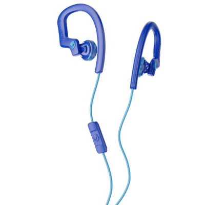 Photo of SkullCandy Chops Flex In-Ear Headphones with Mic - Royal Blue/Swirl