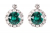 Civetta Spark Brilliance Earrings With Swarovksi Crystal In Tanzanite Photo