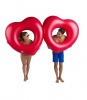BigMouth Pool Float - Two Hearts Photo