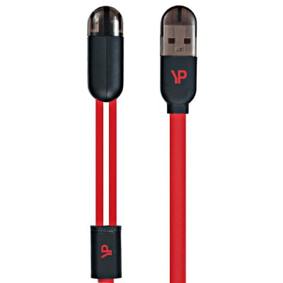 Photo of Young Pioneer Magnetic 2" 1 USB Android Cable - Red