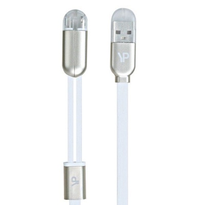 Photo of Young Pioneer Magnetic 2" 1 USB Android Cable - White