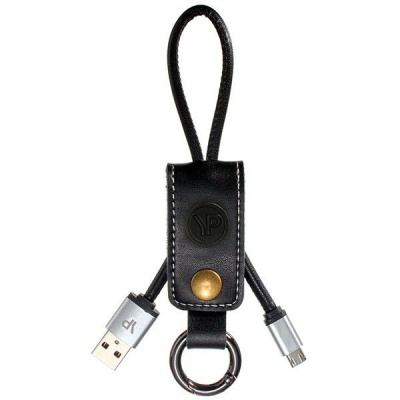 Photo of Young Pioneer Keyring Micro USB Cable - Black