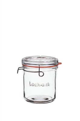 Luigi Bormioli 750ml Lock Eat Glass Food Jar With Lid