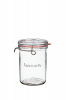 Luigi Bormioli - 1 Litre Lock-Eat Glass Food Jar With Lid Photo