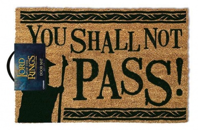 Photo of Lord Of The Rings - You Shall Not Pass Door Mat movie