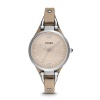 Fossil Ladies Georgia Sand Leather Strap Watch - ES2830 Photo