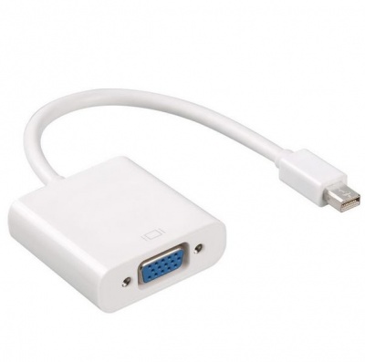 Apple Display Port To VGA Adapter For White