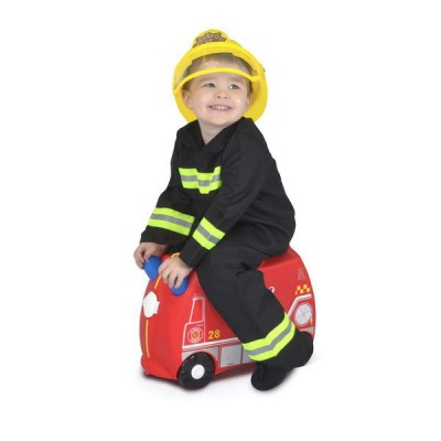 Photo of Trunki Frank The Fire Engine Suitcase - Red