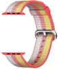 Apple Woven Nylon Band 42mm For Watch - Orange Yellow Photo